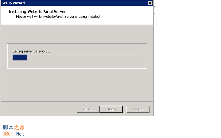 WebsitePanel Standalone Server安装8