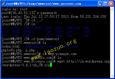 LNMP系列教程之三:SSL安装WordPress博客 LNMP系列教程之三:SSL安装WordPress博客