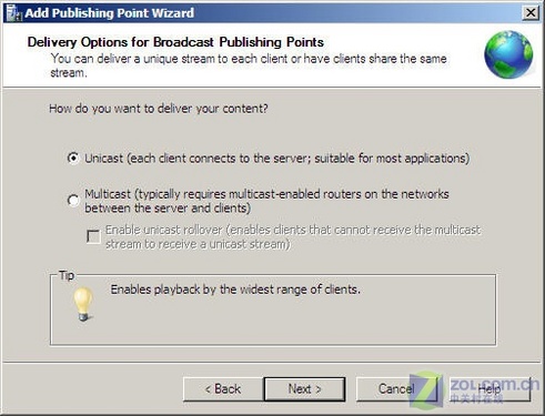 Windows Server 2008构架流媒体服务器no